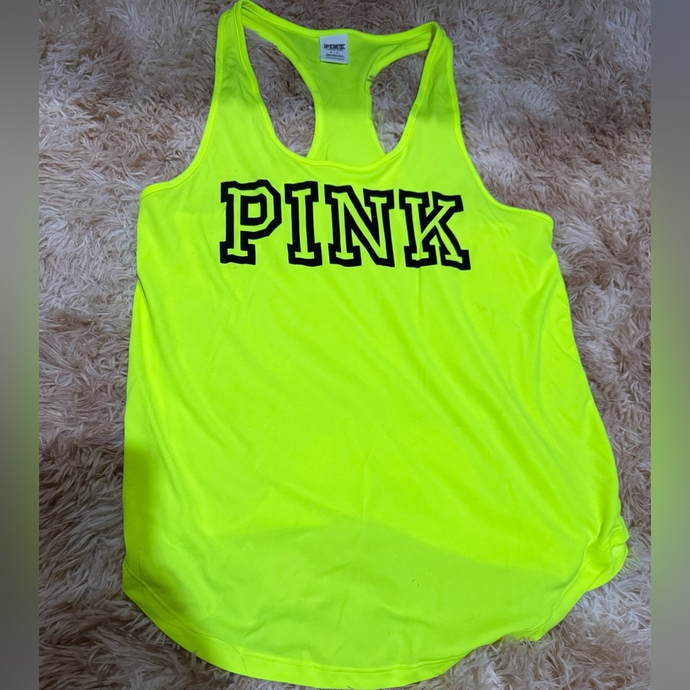 PINK | Neon Workout Tank